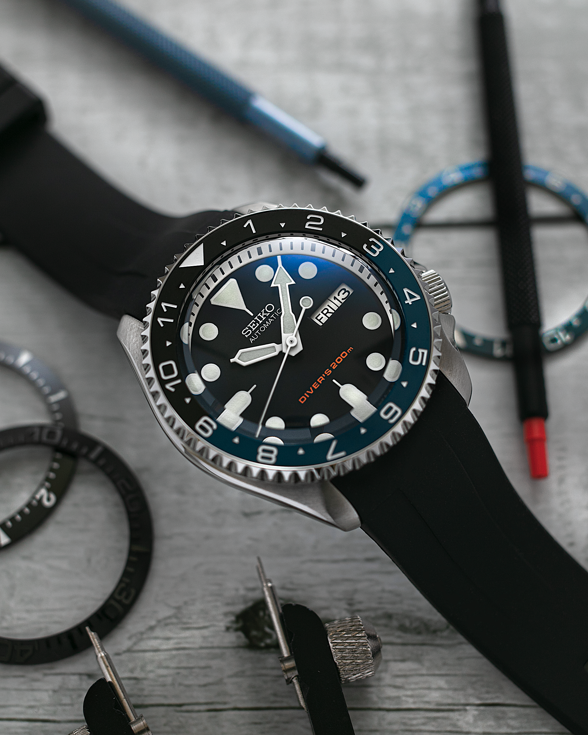 Seiko SKX009 Dark Knight