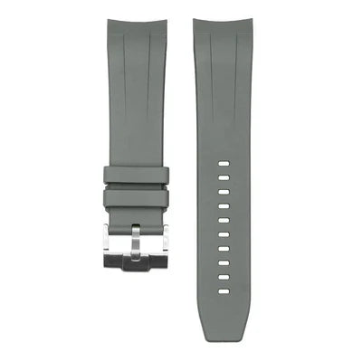 Grey Rubber Strap