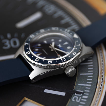 40mm 62MAS - Neo-Vintage Aegean Blue