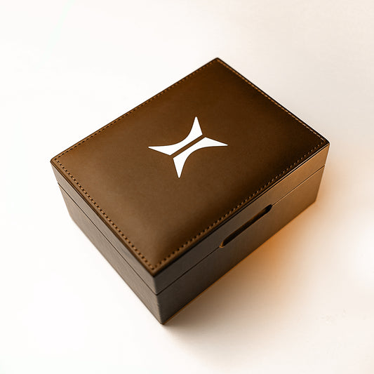 Luxury Brown Watch Case